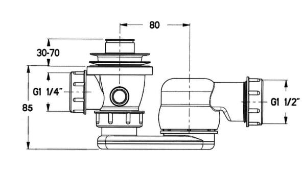 Облегченная бетонная овальная ванна в центре комнаты COCOON Maison ARCH-00025679 - Вид №4