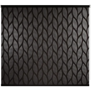 Штора рулонная Bella 160x175 см чёрная