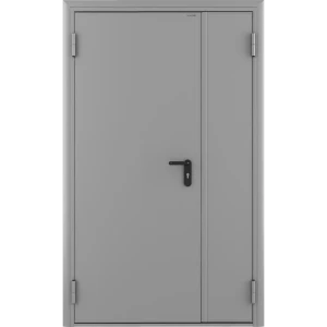 Дверь техническая 1450x2050 мм левая цвет светло-серый RAL7035