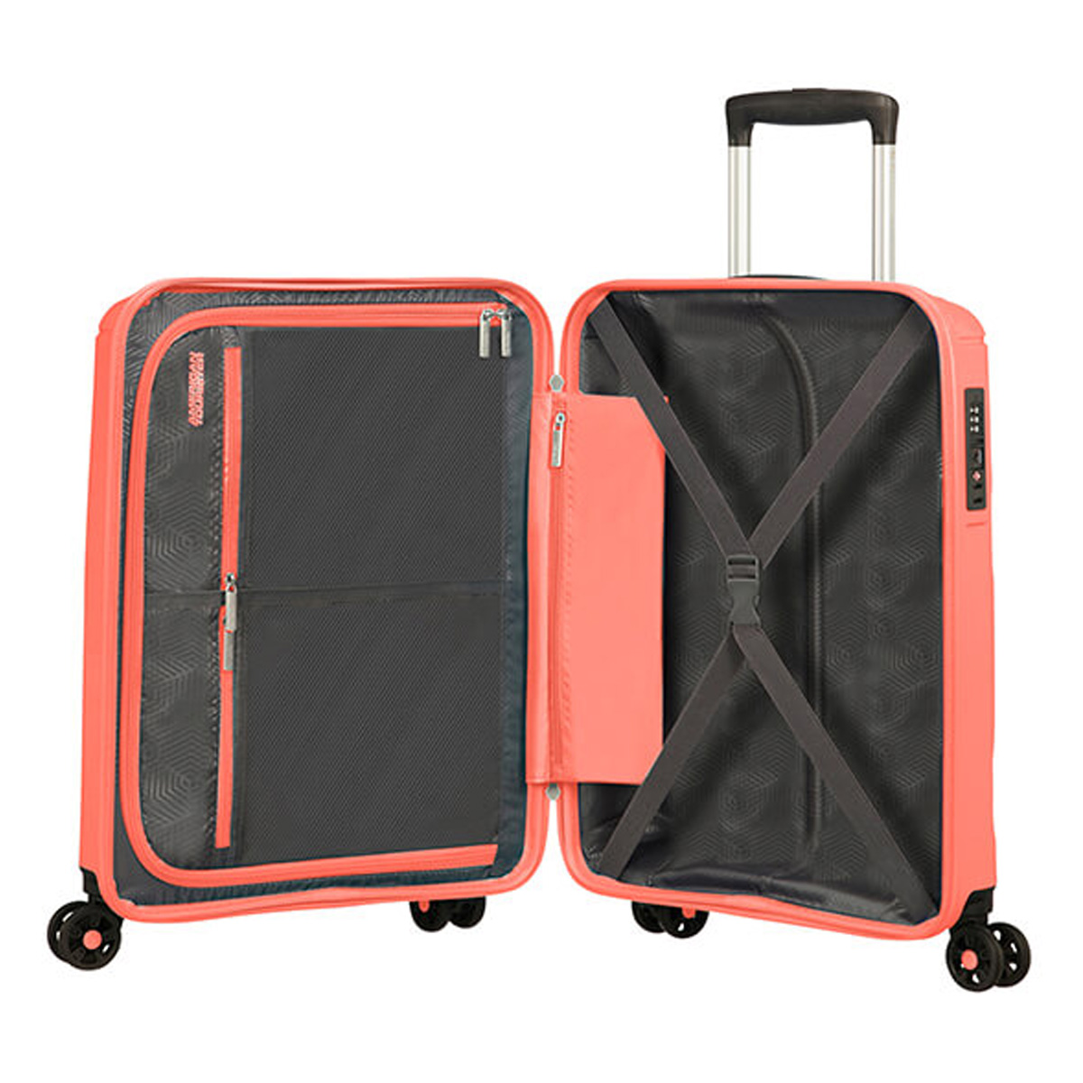 51G-71001 Чемодан 51G*001 Spinner 55 American Tourister Sunside  - Вид №3