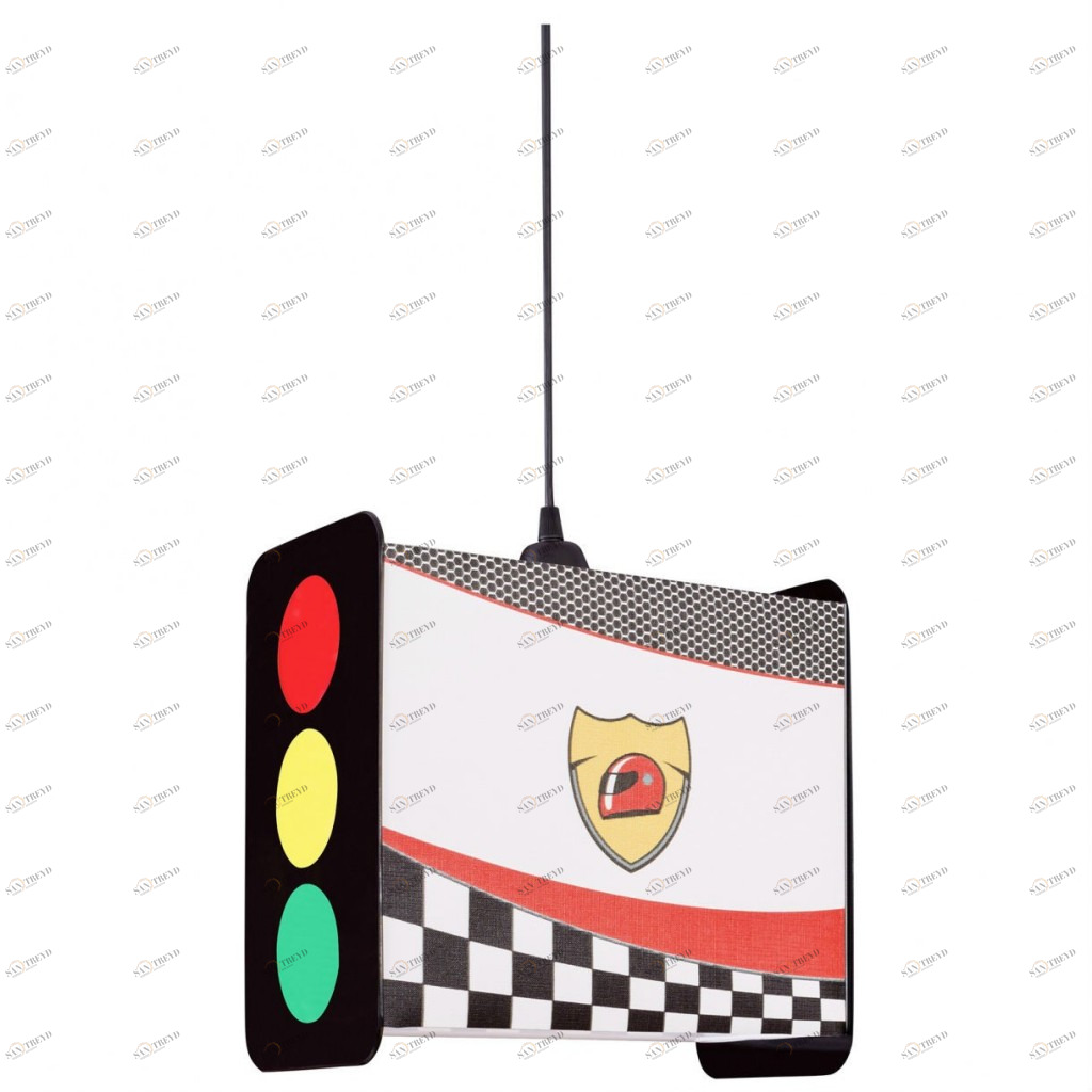 Люстра детская Trafic Light CILEK CHAMPION RACER 00-3832372 Разноцветный;черный Santreyd 