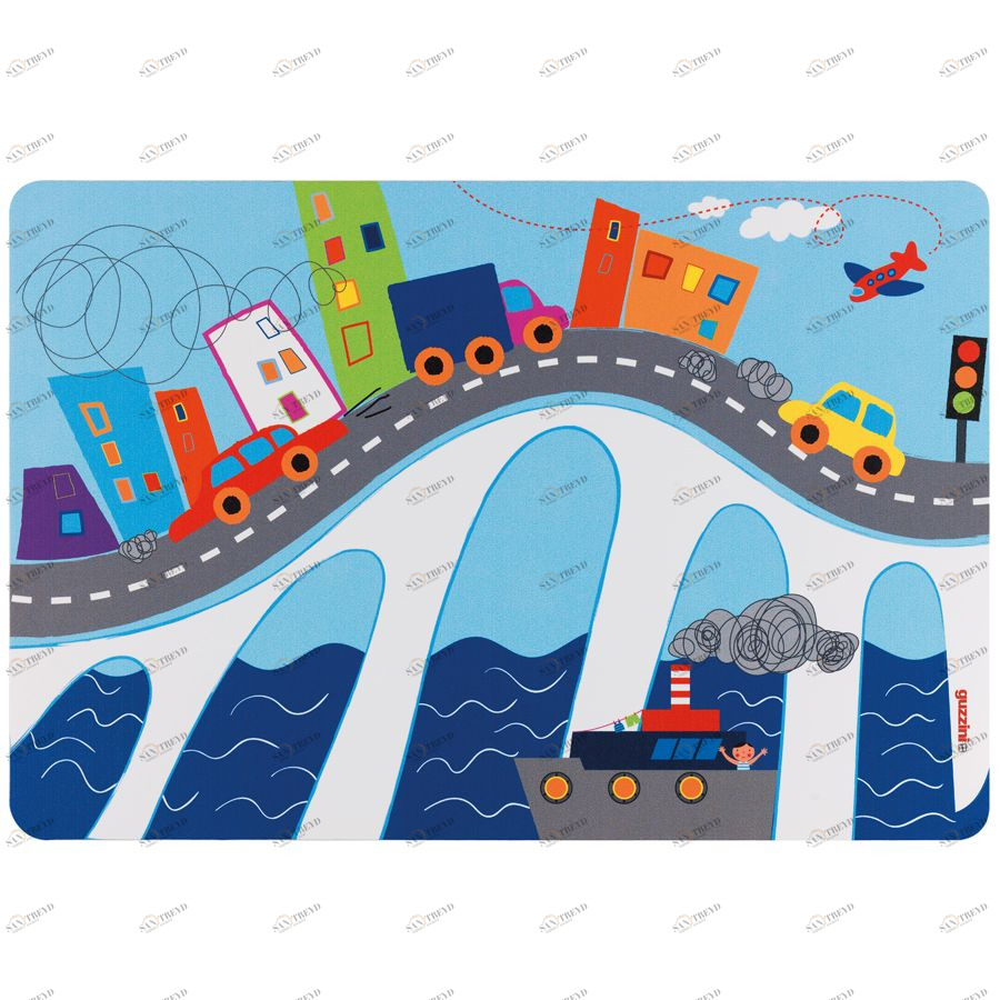 Коврик сервировочный детский On the Road синий Guzzini 22606752BL