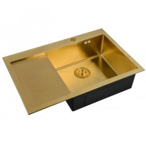 Zorg SZR-7851-R BRONZE Мойка кухонная прямоугольная Zorg