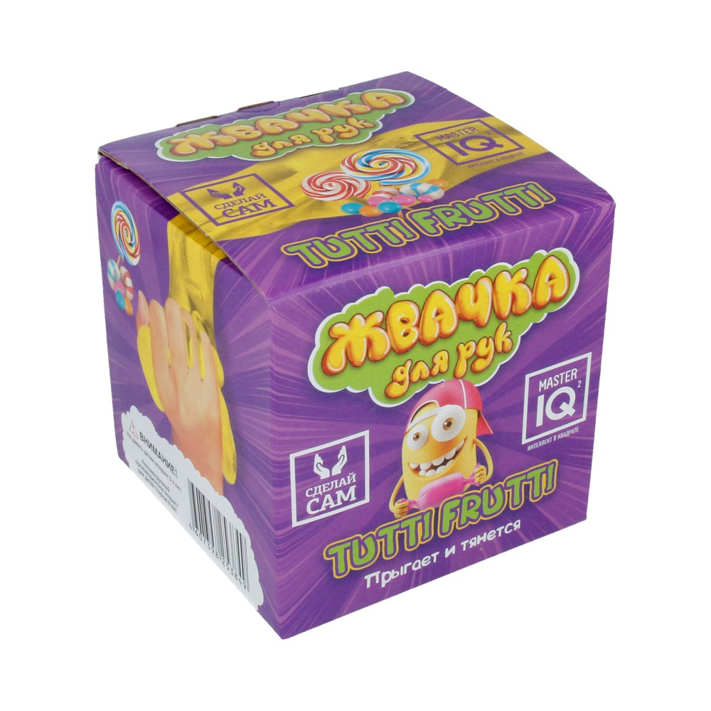 384 Жвачка для рук №1 "TUTTI FRUTTI" MASTER IQ 2 