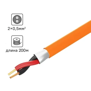 Кабель Tdm Electric КПСЭнг(А)-FRLS 1x0.5 200 м ГОСТ цвет оранжевый