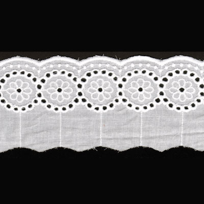 15068 Шитье 65 мм белый Gamma 