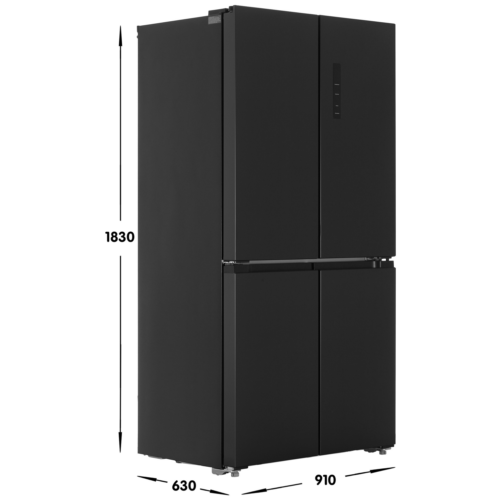 9009746 Холодильник многодверный   LEX LCD505BLID черный STDN-0151320 - Вид №6