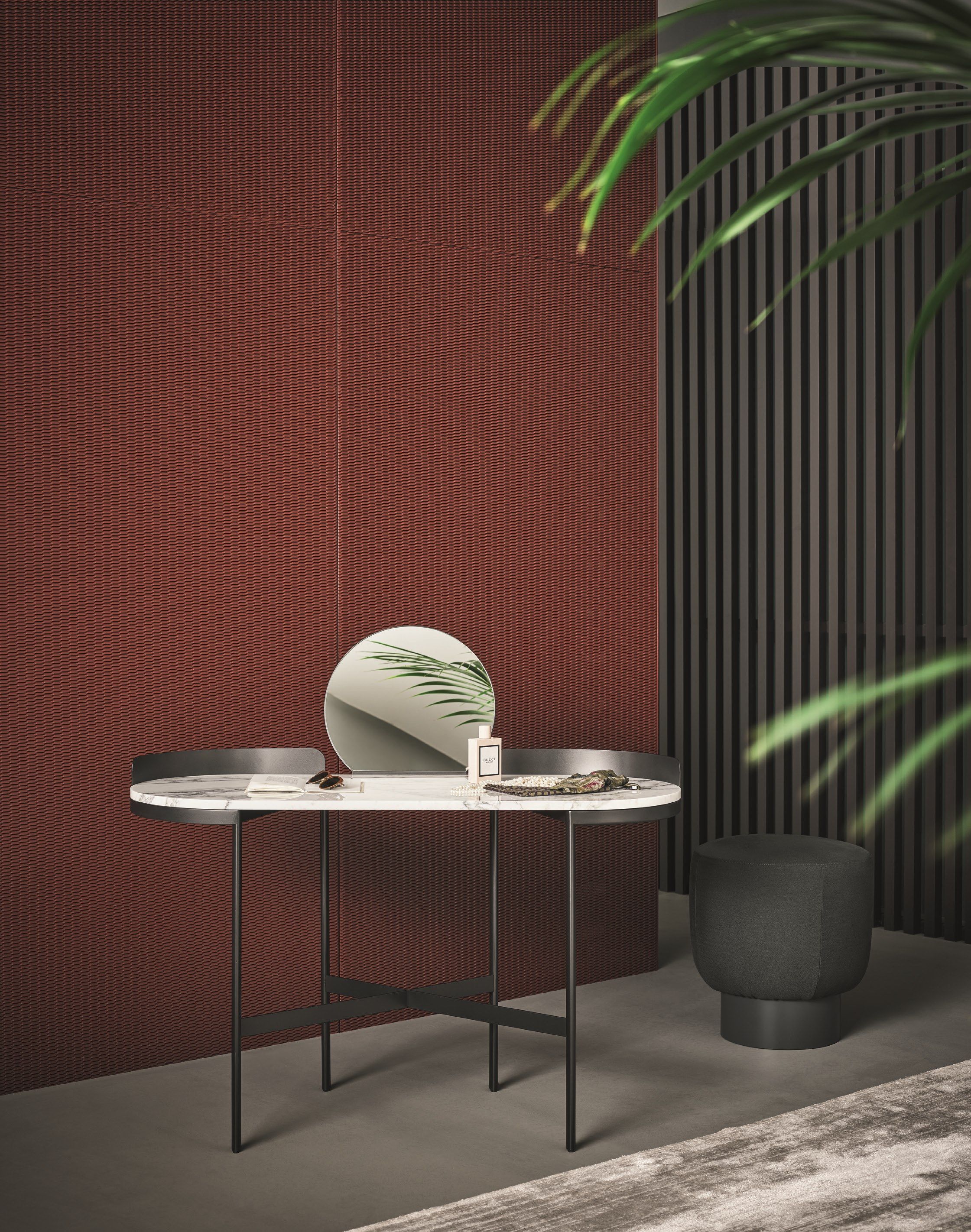 Мобильный металлический туалетный столик BONALDO ASIA ARCH-00073003 - Вид №1