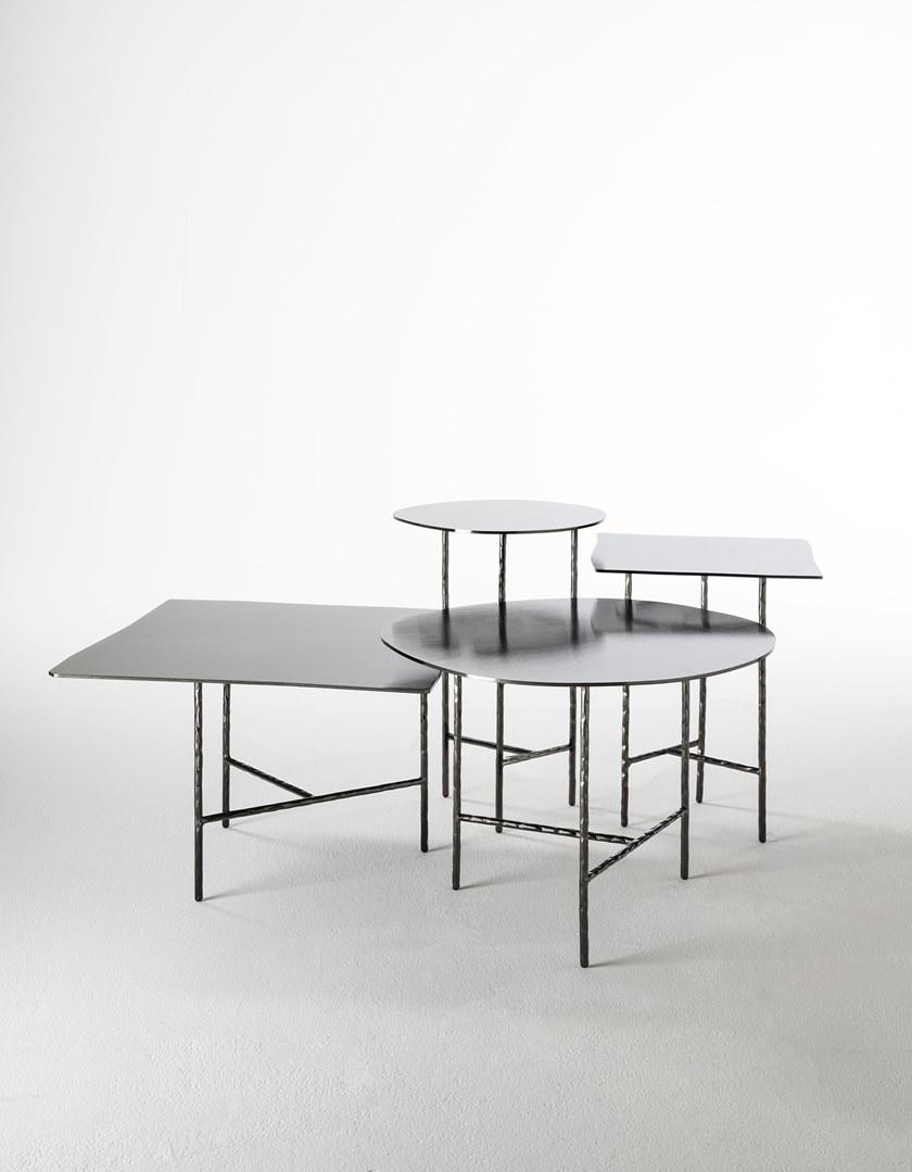 Opinion Ciatti Квадратный журнальный столик из стали и кованого железа sun-id-1463354 - Вид №8