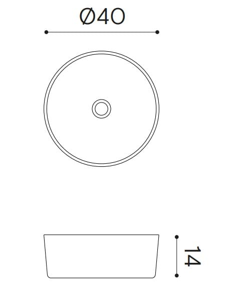 Круглый умывальник Livingtec® Ex.T ARCH-00016438 - Вид №2