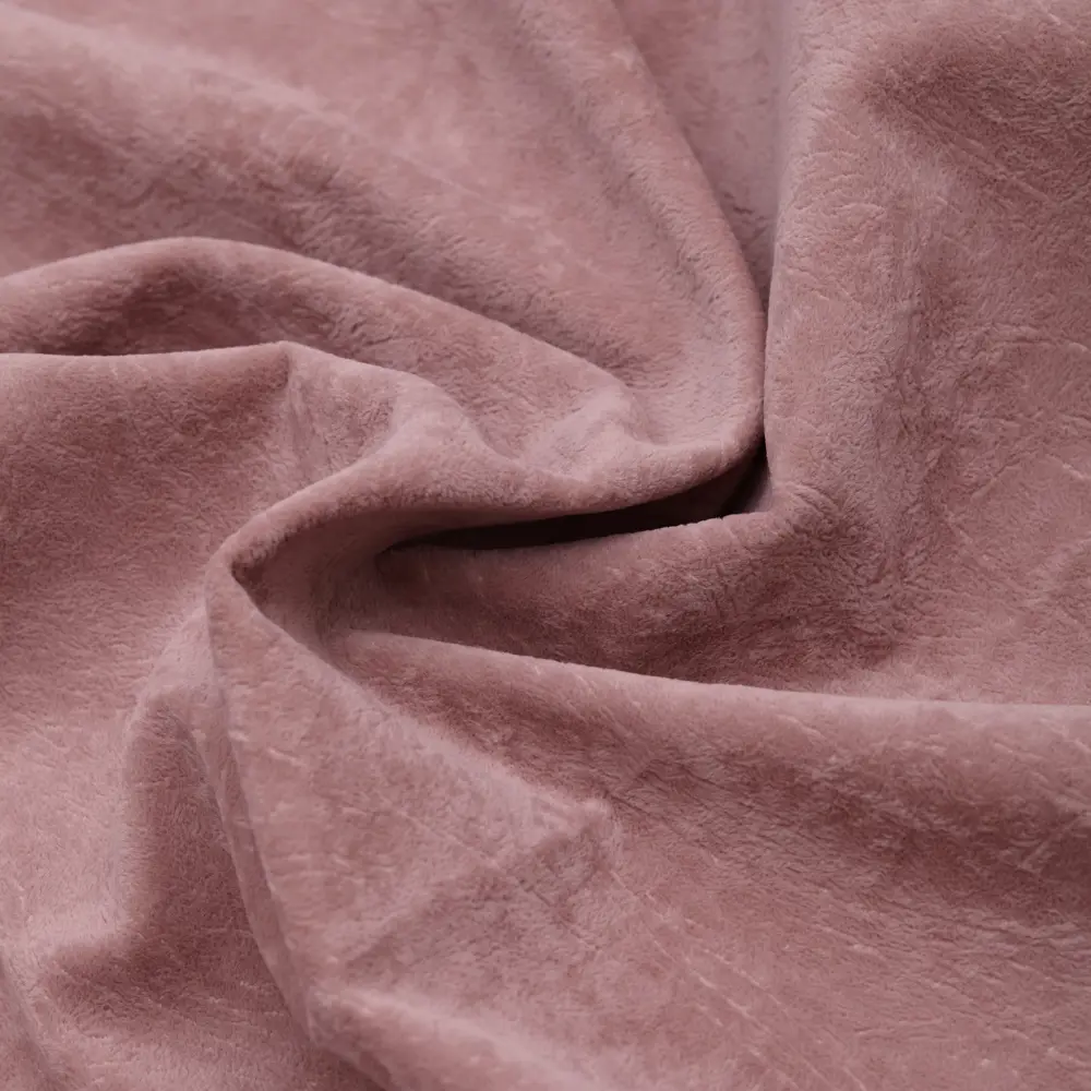 Ткань мебельная 1 м/п Dania флок 140 см цвет лиловый AMETIST STLM-2121352 - Вид №1