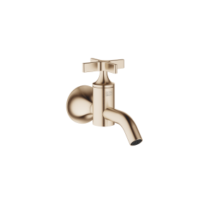VAIA Настенный клапан для холодной воды без донного клапана - Brushed Champagne (22-каратное золото)