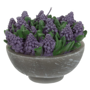 90347457 Свеча "Цветы" 14х14х11 см 748613 STLM-0194958 Santreyd