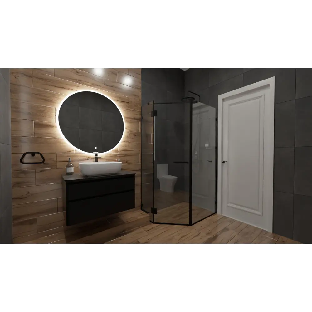 IDDIS Lahta - элегантное черное кольцо для полотенец 89379379 STLM-1582653 - Вид №3