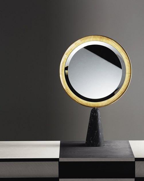 Gallotti&Radice Настольное зеркало Selene sun-id-1466335 - Вид №2