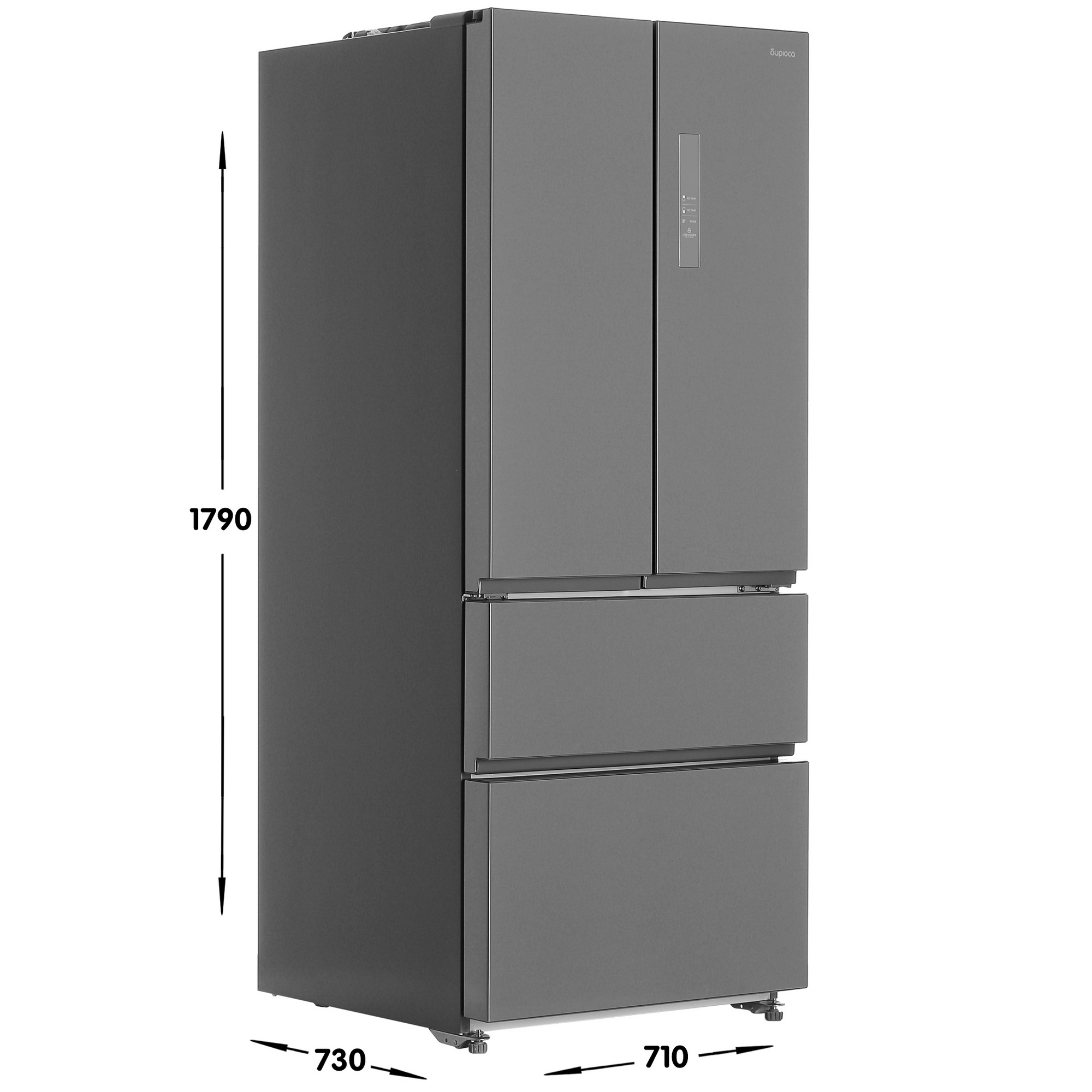 5335312 Холодильник многодверный   Бирюса FD 431 I серый STDN-0038478 - Вид №8