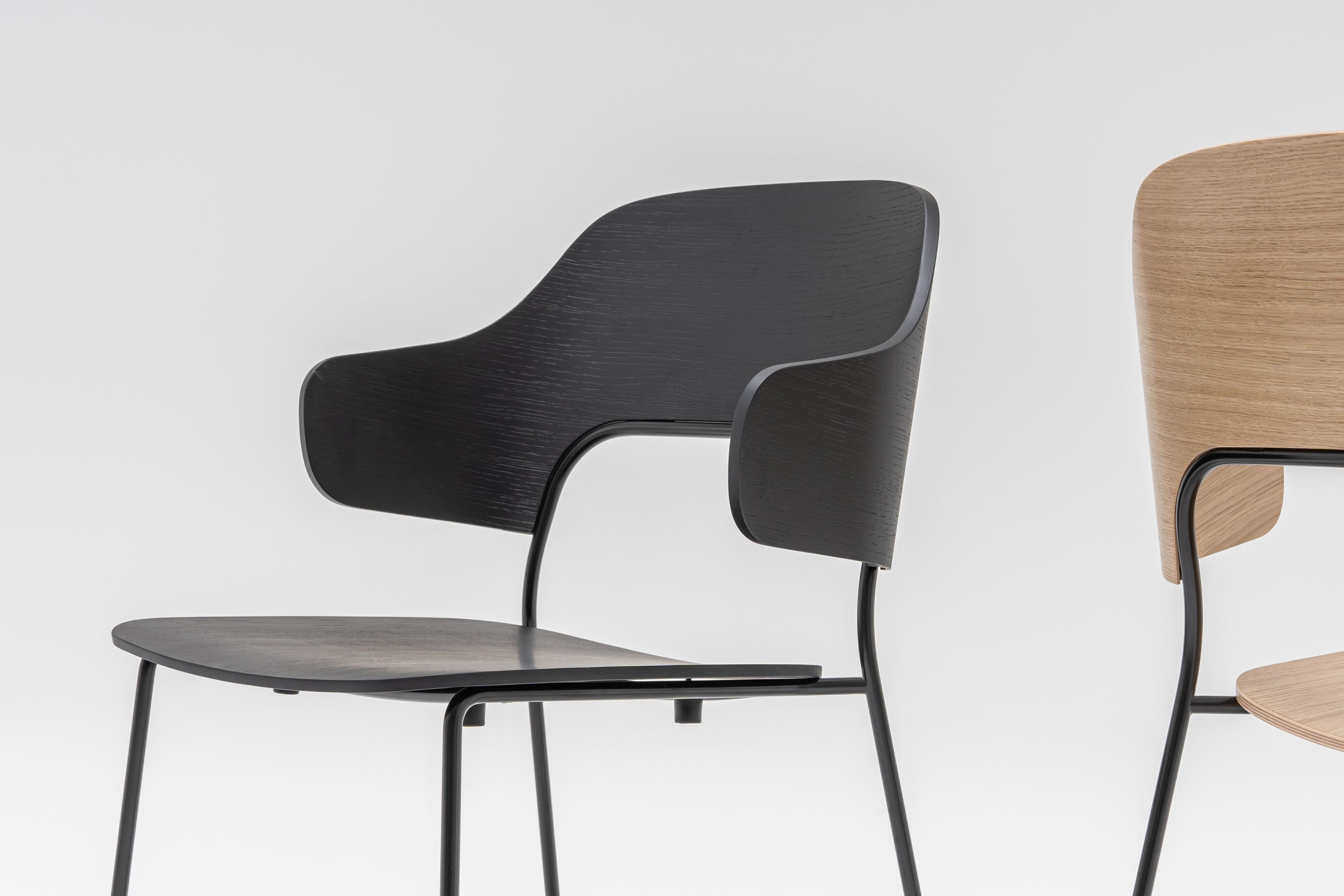 Штабелируемый стул с подлокотниками MDD Afi ARCH-00045028 - Вид №1