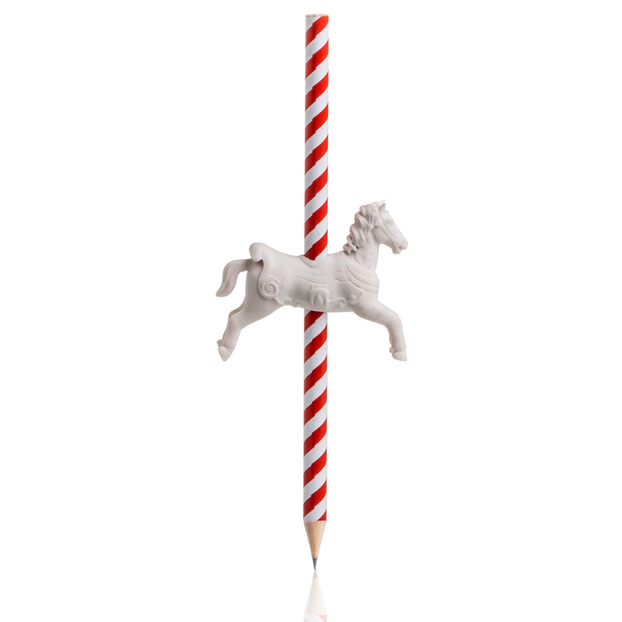 SK ERASERHORSE1 Карандаш с резинкой Suck UK 