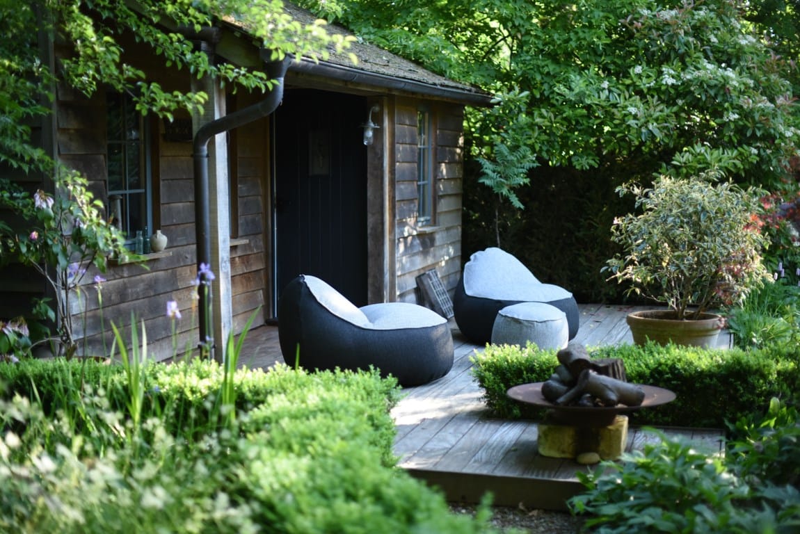 Тканевое мягкое садовое кресло GART гнездо ARCH-00052189 - Вид №3