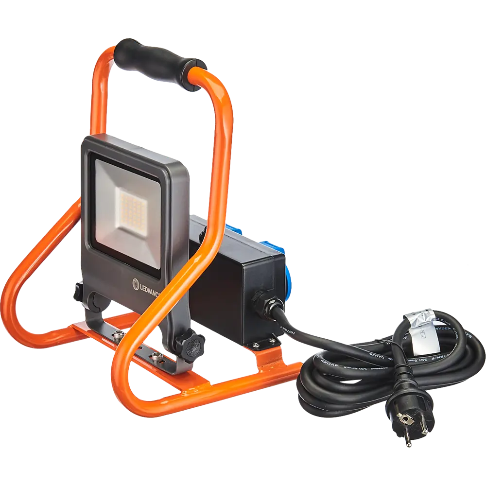 Прожектор светодиодный уличный Ledvance Work Light 30 Вт 4000K IP44 переносной, нейтральный белый свет 82833080 STLM-2081874  - Вид №2