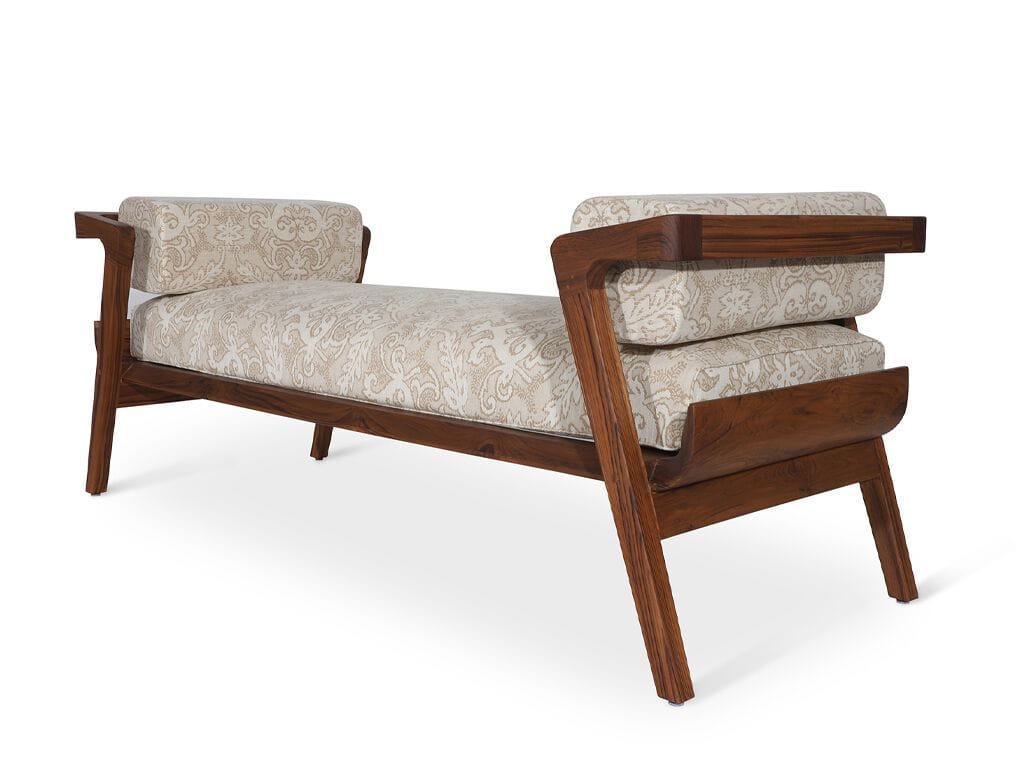 Спальная кровать из тикового дерева Alankaram YASSI ARCH-00119577 - Вид №15