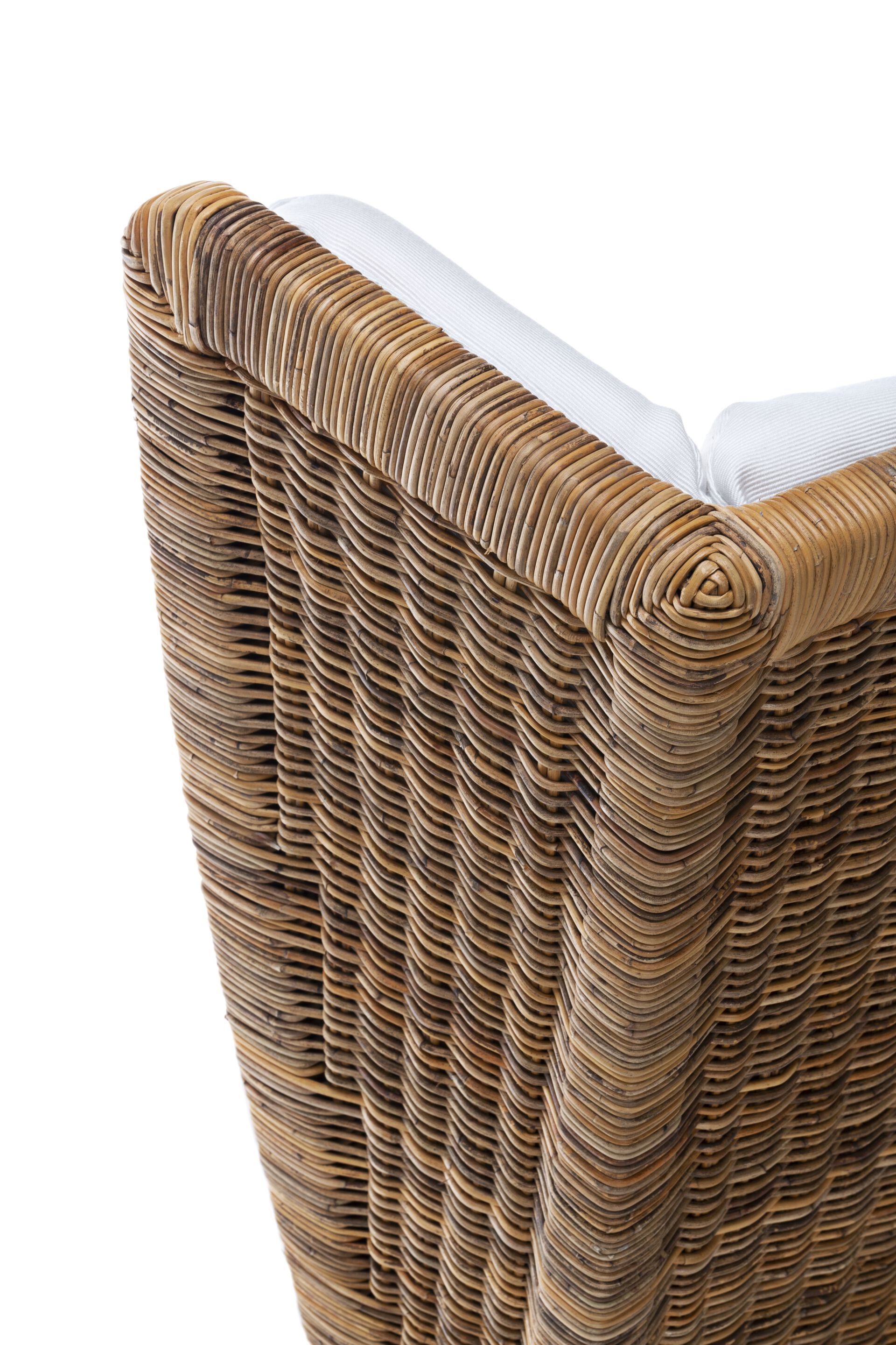 Плетеное кресло с подлокотниками Exteta Franco Albini Re-edition ARCH-00074498 - Вид №11