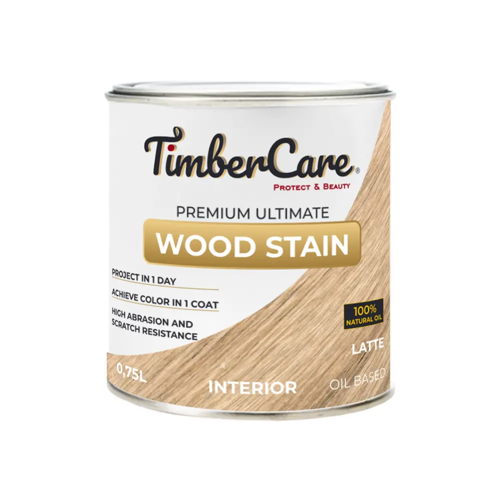 90681592 Масло тонирующее TimberCare 350018 цвет латте 0.75 л STLM-0335967