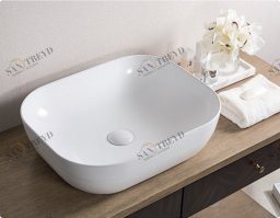 BB1302 Накладная раковина на столешницу  овальная BELBAGNO 