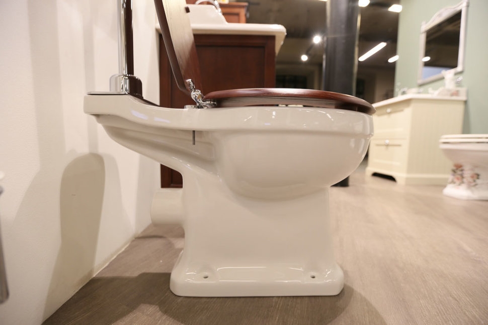 T71 CHR, T33 CHR, P5 Компакт унитаз с бачком Белый Burlington  Англия  - Вид №8