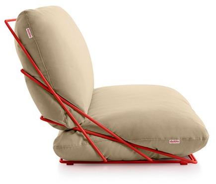 Diabla Садовый диван из ткани Valentina sun-id-1391460 - Вид №2