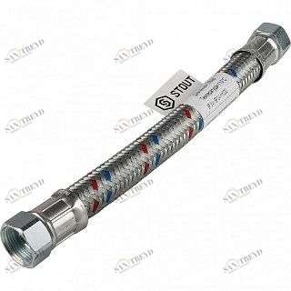 Гибкая подводка для воды ВР 3/4 х ВР 3/4 STOUT - 300 мм SHF0303182020
