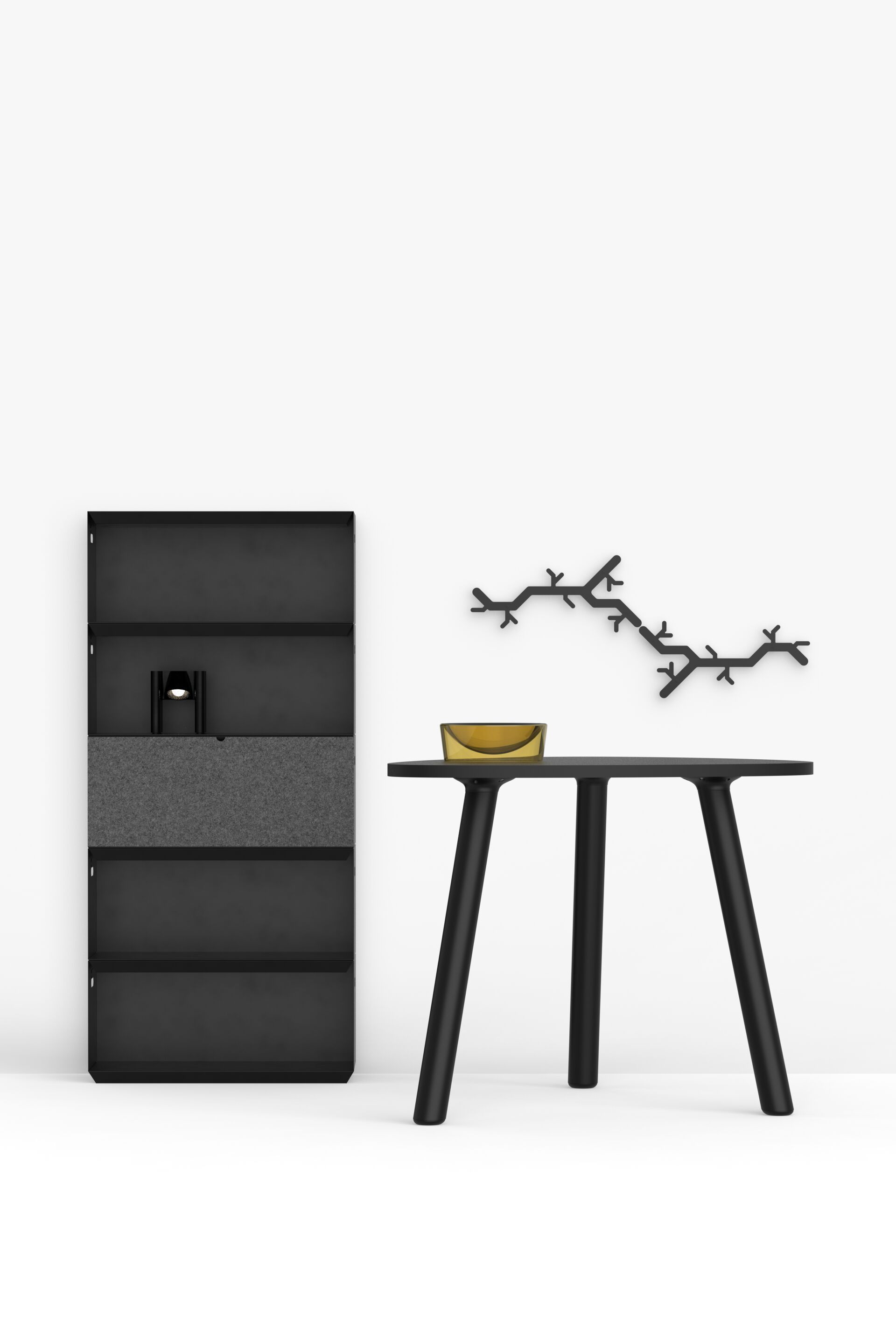 Стальная настенная вешалка с порошковым покрытием FUNCTIONALS TREE HOOKED ARCH-00076583 - Вид №4