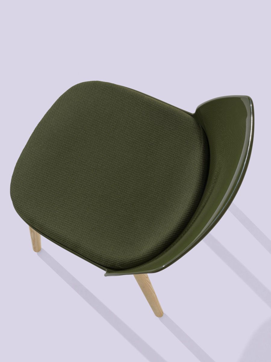 Стул из полипропилена с мягким сиденьем Et al ARCH-00116605 - Вид №1