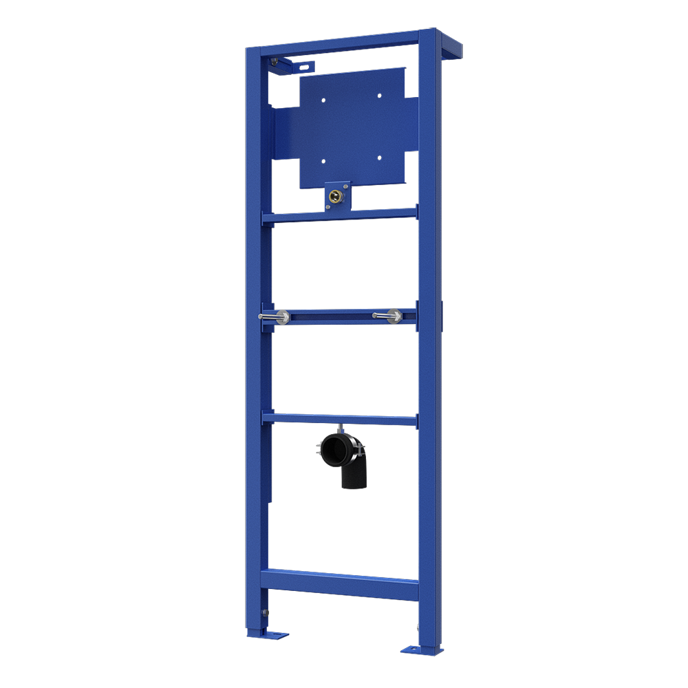 08220 Монтажная рама в гипсокартон для писсуара и устройства смыва, которое расположено над писсуаром SANELA 