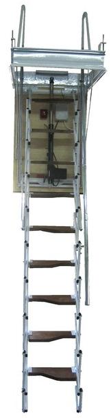 LUXIN Лестница выдвижная стальная с электроприводом Starlux sun-id-1400182 - Вид №1