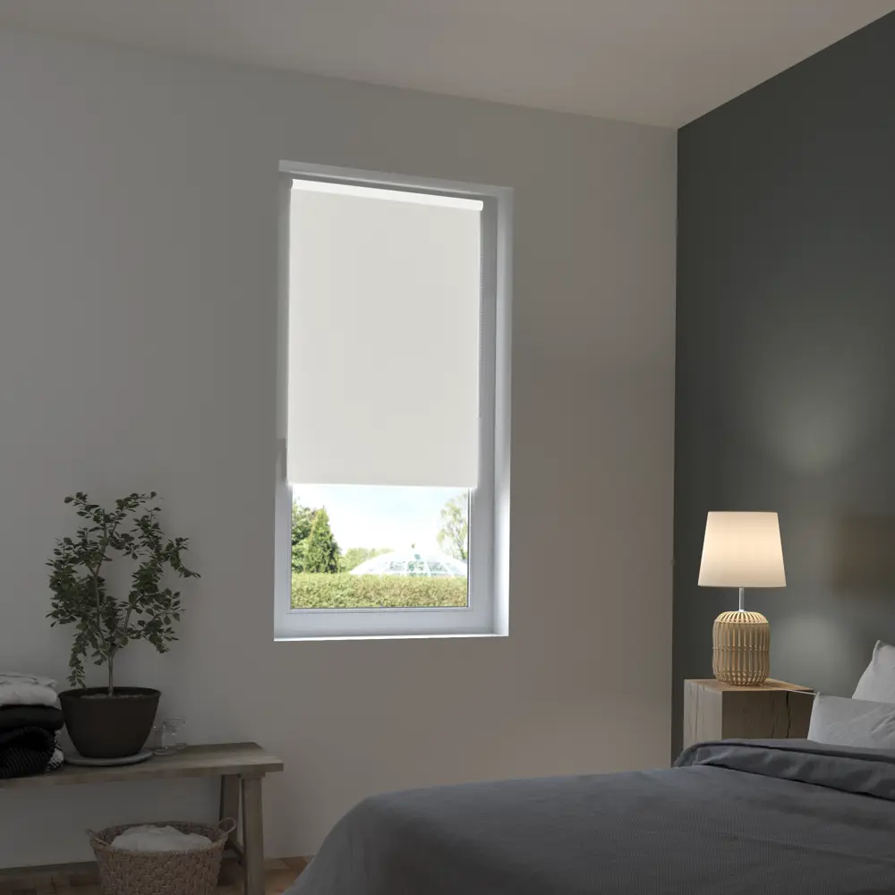Штора рулонная блэкаут Inspire Santos 40x160 см белая White 0 82692212 STLM-2023607 - Вид №11