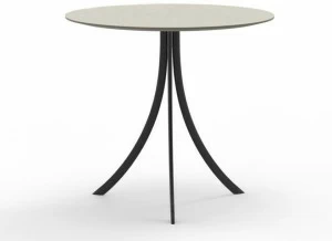 EXPORMIM Круглый садовый стол из нержавеющей стали Bistro C903 r 80