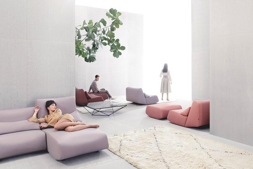 prostoria Модульный тканевый диван с шезлонгом Absent sun-id-1445868 - Вид №7