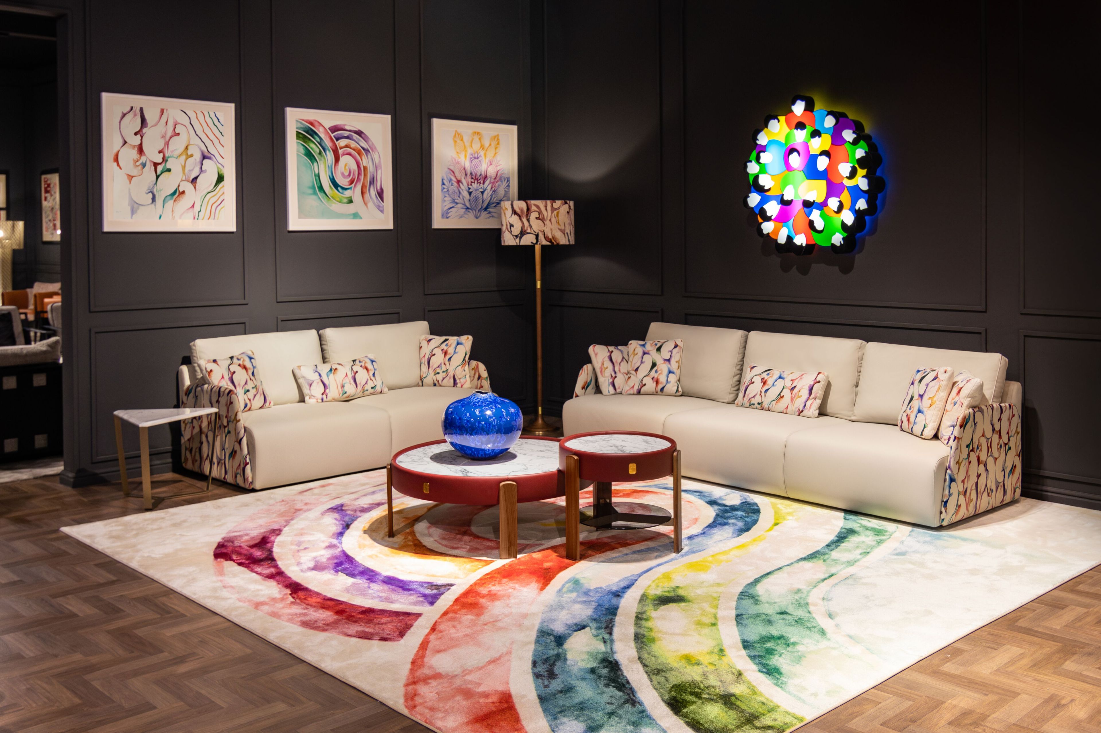 Торшер с бархатным абажуром Formitalia Partagas ARCH-00118732 - Вид №5