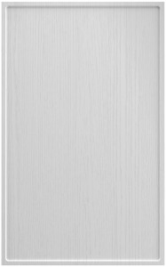 Фасады для кухни Модерн Фрезеровка «Алабама» Белая структурная №511