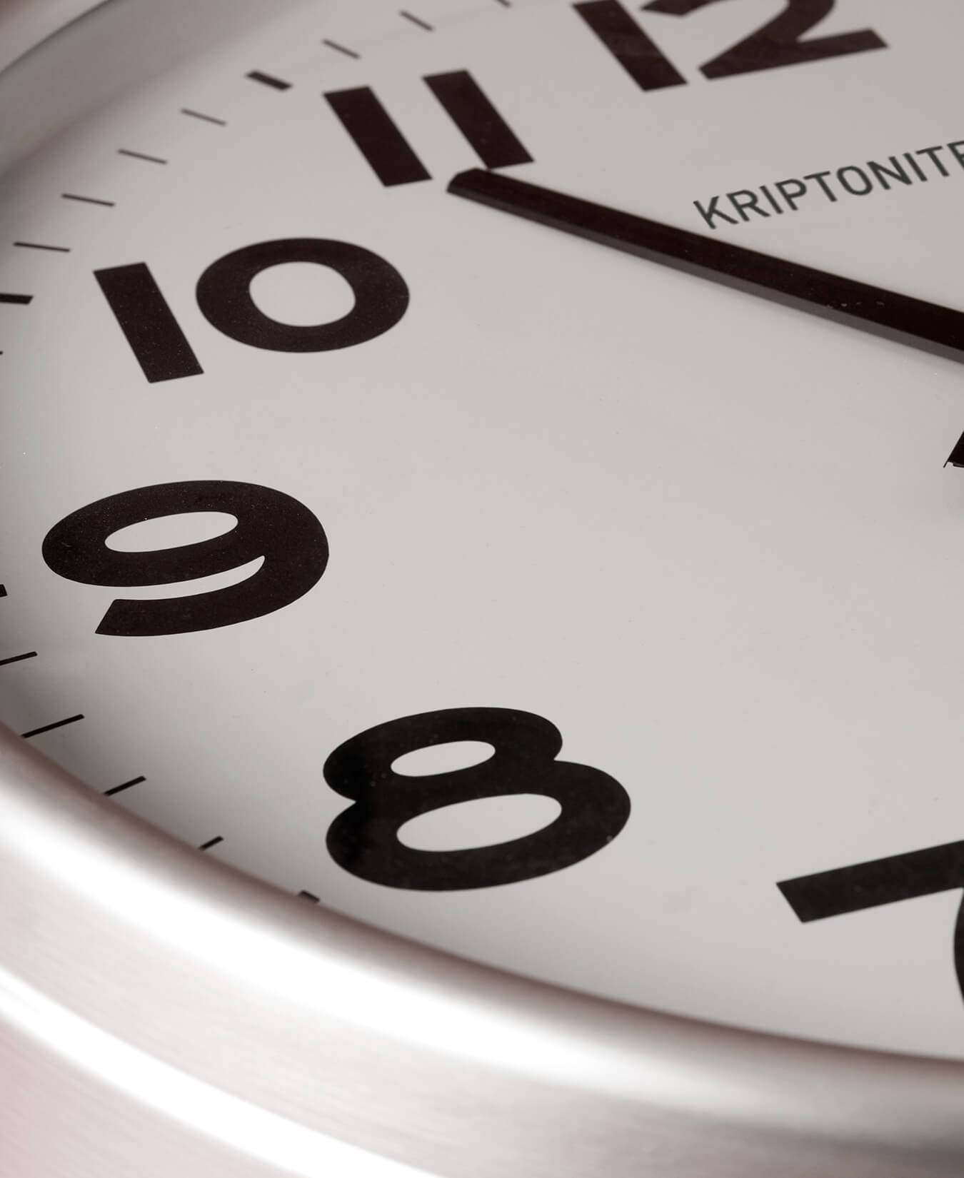 Настенные часы из анодированного алюминия KRIPTONITE GIGANTE ARCH-00080250 - Вид №5