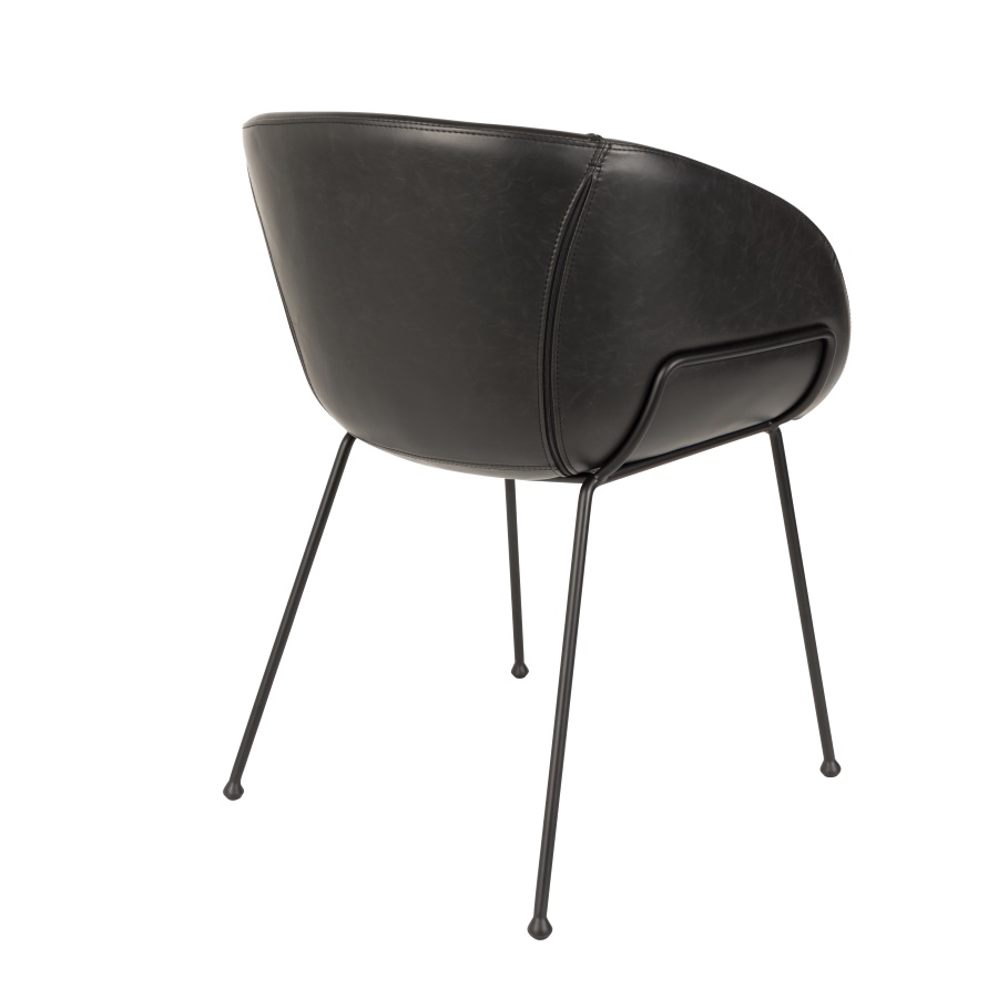 Кресло Feston черное Zuiver 1200146 - Вид №5