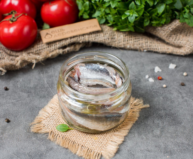 5807 Ставридка малосольная в масле Вкусляндия 