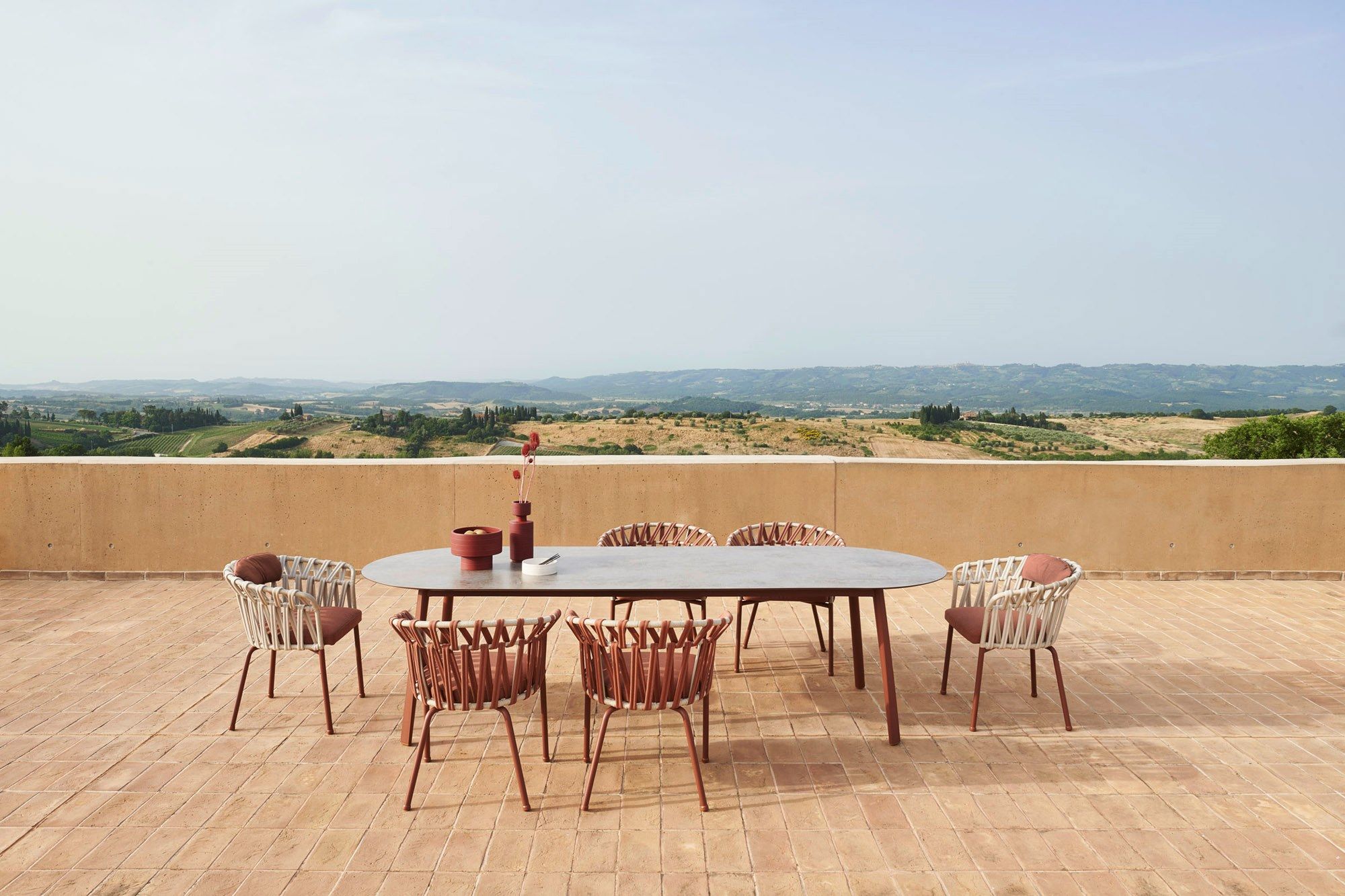 Алюминиевый стул с порошковым покрытием с подлокотниками Varaschin Emma Cross ARCH-00084415 - Вид №22