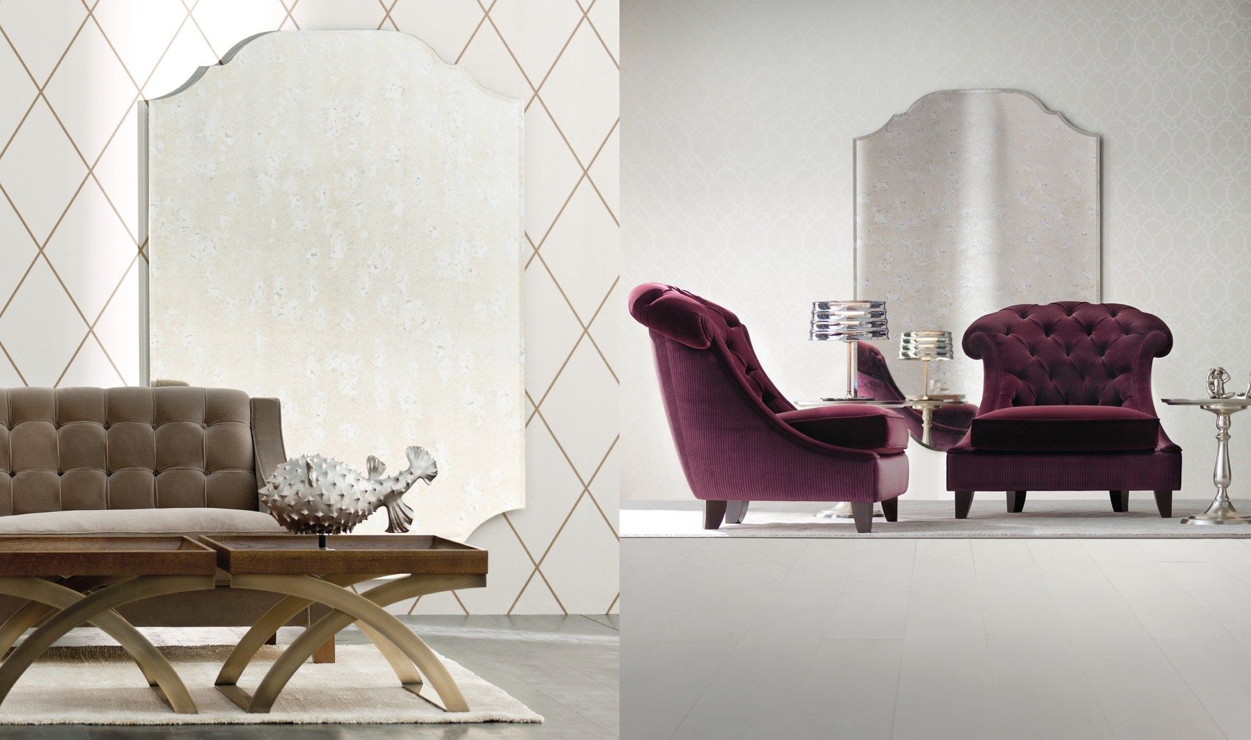 Настенное зеркало OPERA CONTEMPORARY MADDALENA ARCH-00074589 - Вид №5