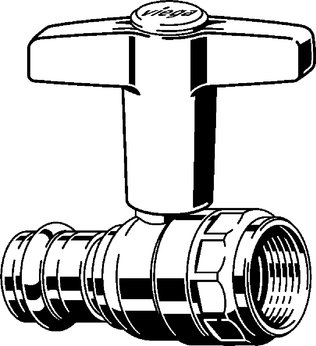 Viega Шаровой кран Easytop 2275.4 (746773) 746 773 - Вид №1