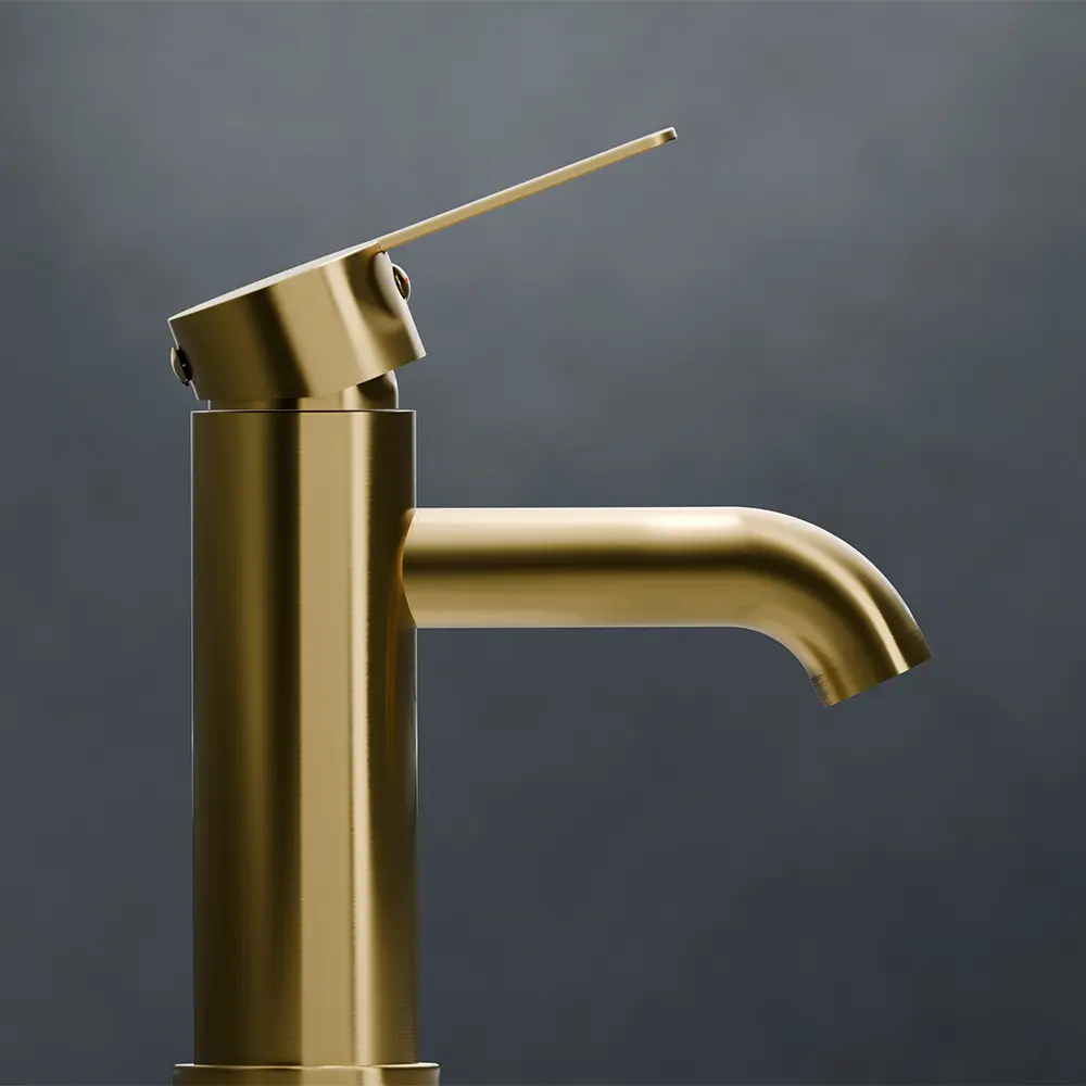 Смеситель Damixa Rowan для раковины в бронзовом исполнении 89346541 STLM-0981255 - Вид №2