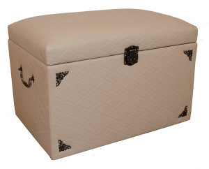 90828488 Банкетка Версаль 61x41x46 см цвет бежевый STLM-0402058 OCTOBER HOME