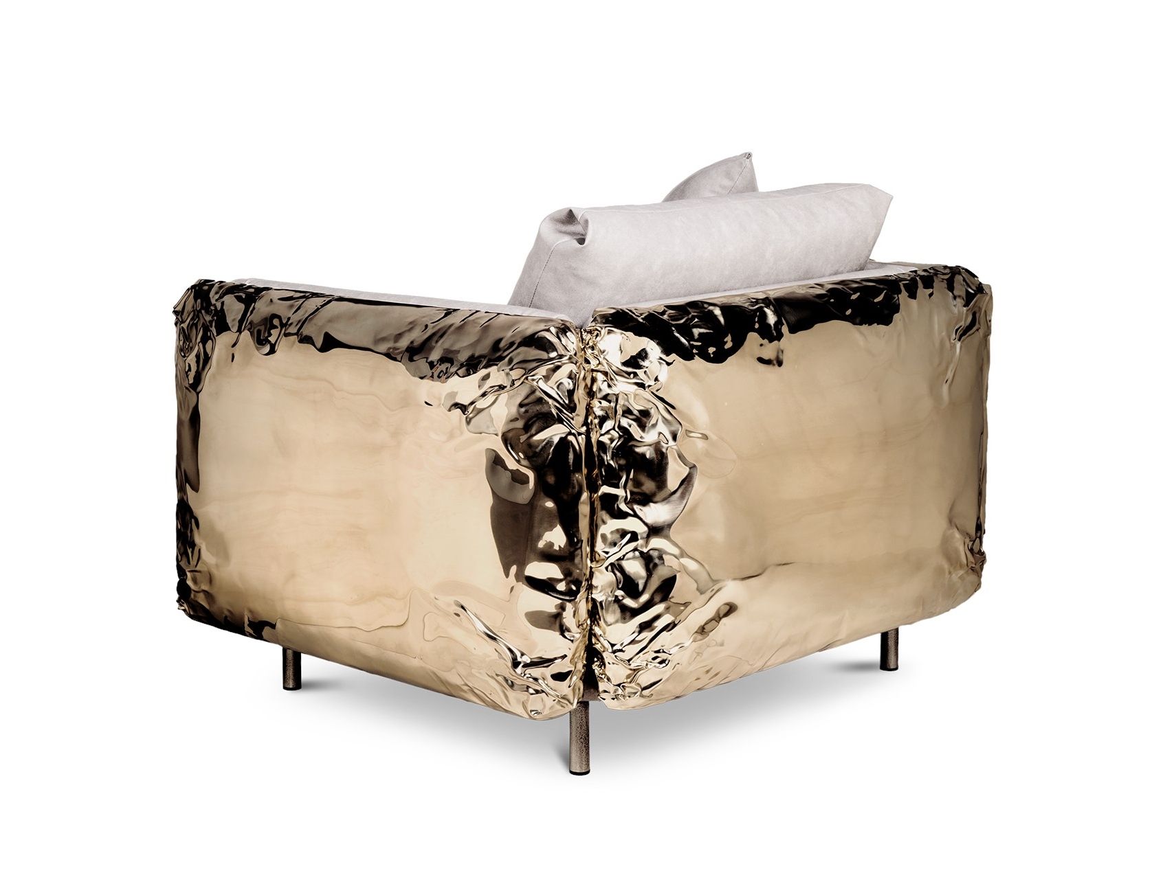 Кожаное кресло с подлокотниками Boca do Lobo Лимитированная серия ARCH-00047178 - Вид №3