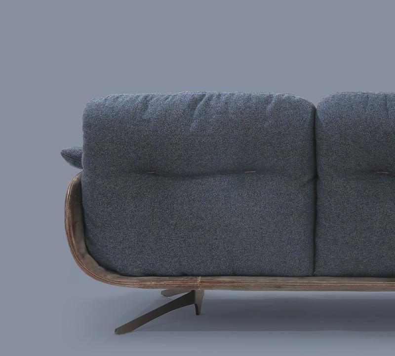 Borzalino Диван из ткани Ayton sun-id-1431476 - Вид №2